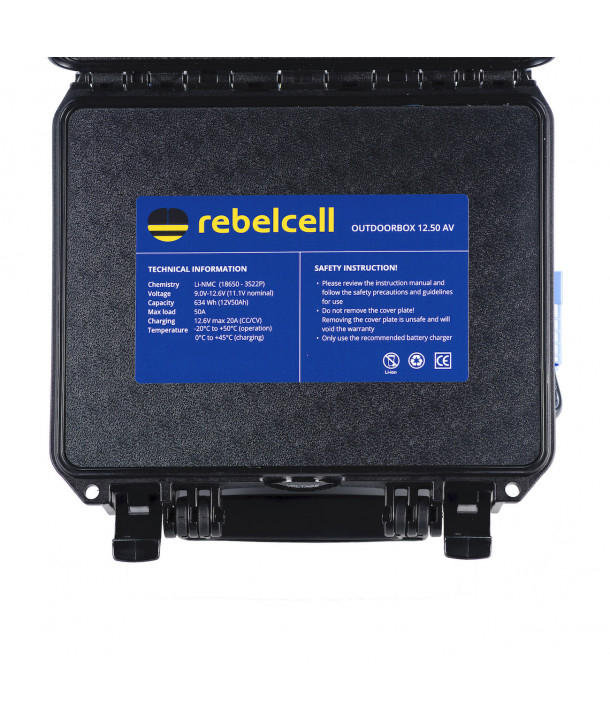 Rebelcell Outdoorbox 12.50 AV