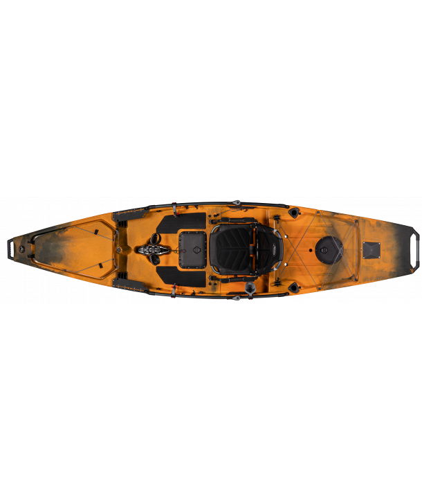 Hobie Mirage Pro Angler 12" 180° KickUp-Fins, Fb.: Sunrise Camo