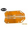 Ketch Jake Plates Victory Orange für Hobie Pro Angler