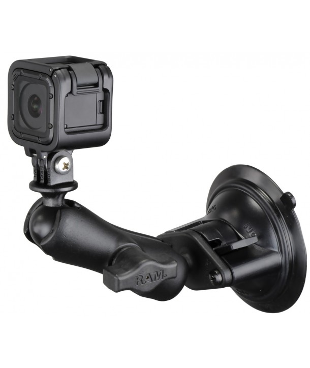 RAM-B-166-GOP1 GoPro Halterung mit Saugnapf-Base