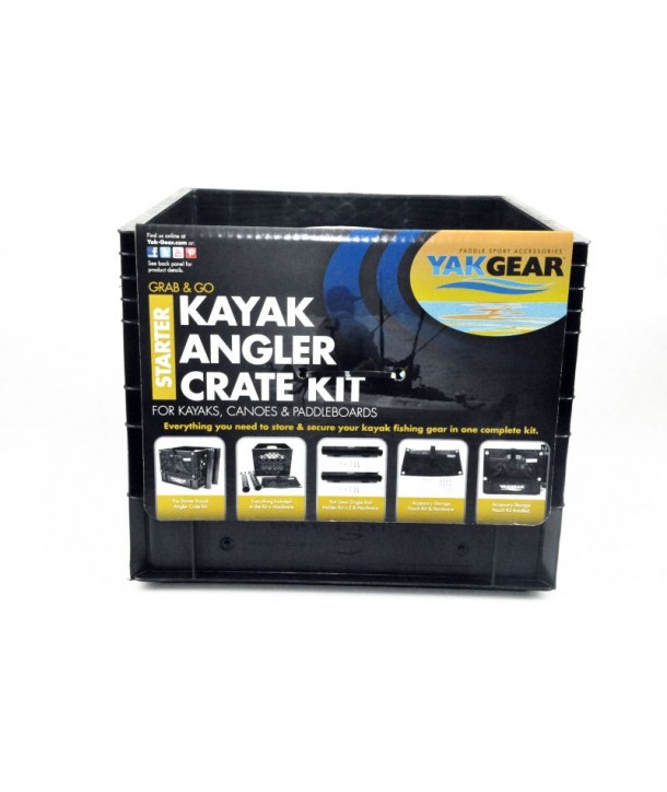 Yak-Gear Kajak Angler Crate Kit Kajak-Kiste