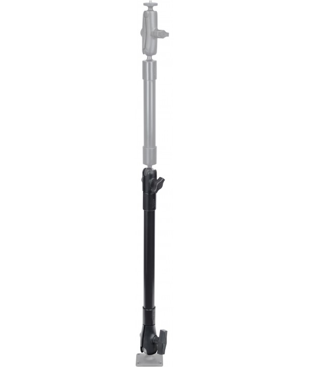 RAM-Mounts 18" Long Extension Pole with 1" and 1.5" Single Open Sockets (RAP-CB-201-18U)